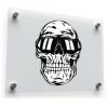 Cool Skull with Sunglasses Sticker 1