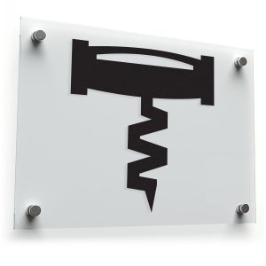 Corkscrew Icon Sticker
