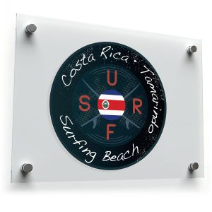 Costa Rica Tamarindo Surfing Beach Sticker