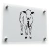 Cow Silhouette Vinyl Decal