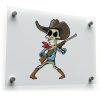 Cowboy Skeleton Vinyl Decal 1
