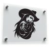 Cowgirl with Gun Decal