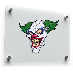 Creepy Clown Vinyl Decal