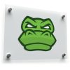 Crocodile Face Vinyl Sticker 1