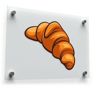 Croissant Vinyl Sticker