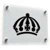 Crown Silhouette Sticker 1