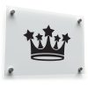 Crown with Stars Sticker