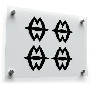 Custom Gary Fisher  Emblem Sticker Set