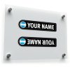 Custom Name Plate Sticker Honduras 1