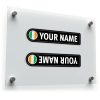 Custom Name Plate Sticker Ireland