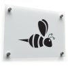 Cute Bee Silhouette Sticker