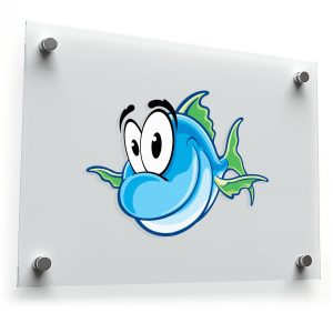 Cute Cartoon Fish Decal