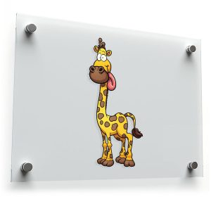 Cute Cartoon Giraffe Sticker