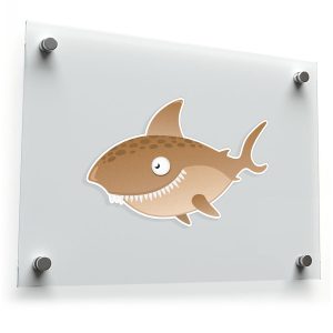 Cute Cartoon Shark Sticker