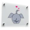 Cute Elephant Butt Sticker 1