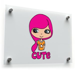 Cute Girl Sticker