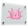 Cute Pink Octopus Sticker