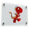 Cute Red Dragon Sticker 1