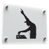 DJ Silhouette Sticker