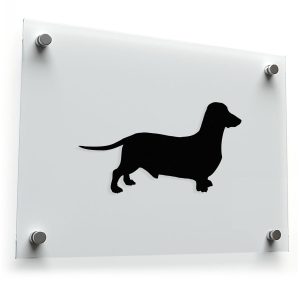 Dachshund Silhouette Sticker