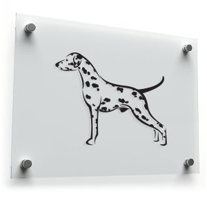 Dalmatian Silhouette Sticker
