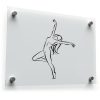 Dancing Silhouette Sticker