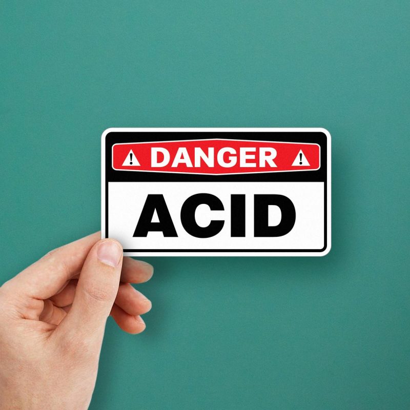Sticker Storage Acid