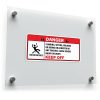 Danger Conveyor Hazard Sticker 1