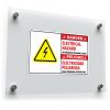 Danger Electrical Hazard Sticker 1 Danger Electrical Hazard Sticker