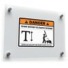 Danger Graphic Designer Sticker
