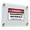Danger Hazardous Materials Sticker
