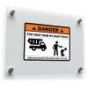 Danger Safety Warning Sticker