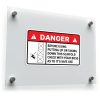 Danger Scaffold Safety Sticker – Verify with Supervisor Before