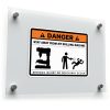 Danger Sticker Stay Away from My Drilling Machine 1