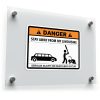 Danger Vinyl Sticker – “Stay Away from My Limousine” Funny 1