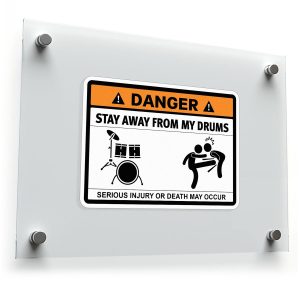 Danger Warning Sticker