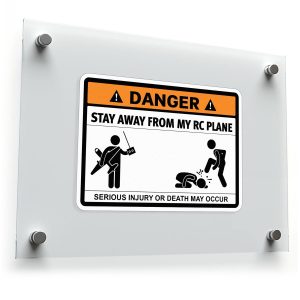 Danger Warning Sticker