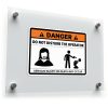Danger Warning Sticker