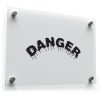 "Danger" Drip Text Vinyl Sticker