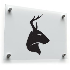 Deer Silhouette Vinyl Decal