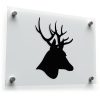 Deer Silhouette Vinyl Sticker 1