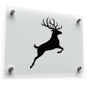 Deer Silhouette Vinyl Sticker
