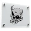 Demon Skull Vinyl Sticker 1