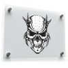 Demonic Skull Sticker