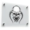 Demonic Skull Sticker