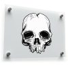Detailed Skull Vinyl Sticker 1