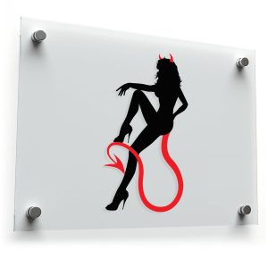 Devil Woman Sticker