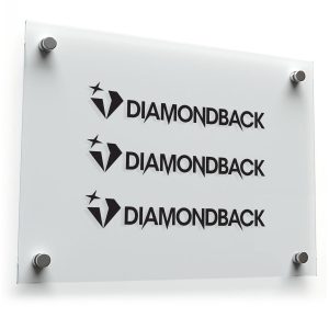 Diamondback Logo Sticker Set