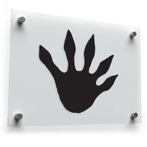 Dinosaur Claw Print Sticker