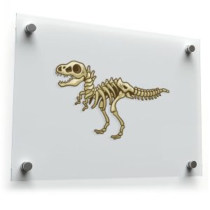 Dinosaur Skeleton Vinyl Decal